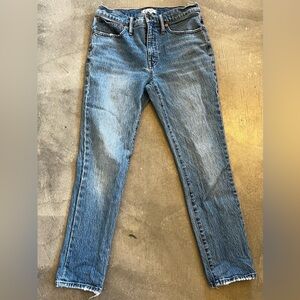 Madewell Tomboy Straight jeans size 27